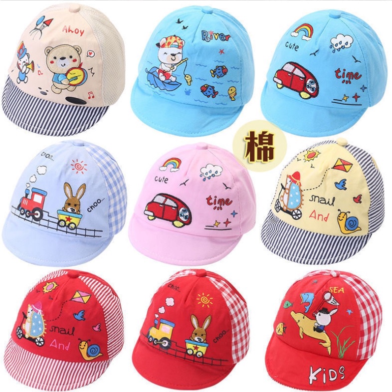 NEW Topi baseball anak / topi baseball anak banyak warna dan motif