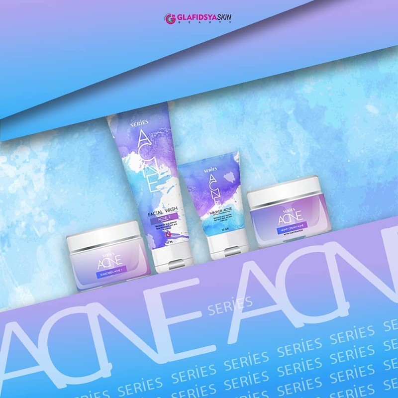 RESELLER RESMI GLAFIDSYA SKIN - PAKET ACNE SERIES