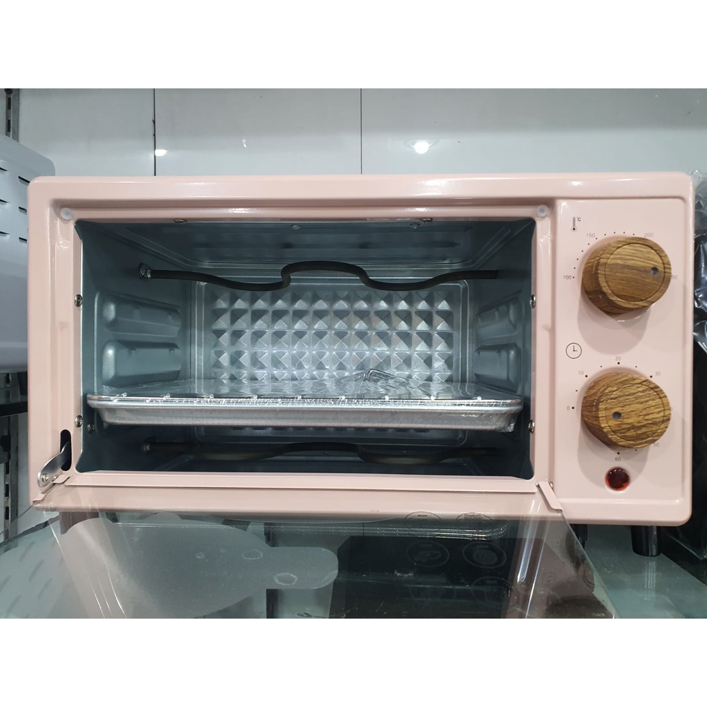 MITO Oven Listrik Mini Electric Oven MITO MO 20 Kapasitas 11 Liter PINK GARANSI RESMI