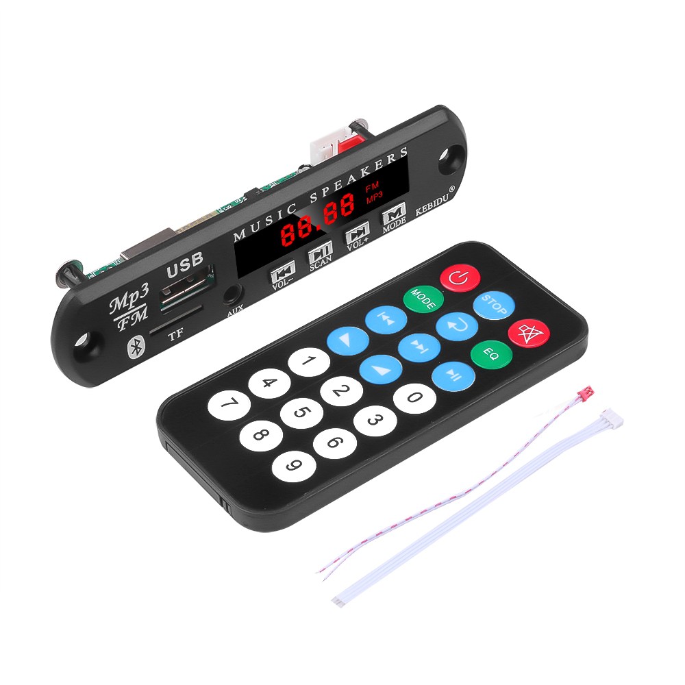 Modul MP3 WMA Wireless Bluetooth USB FM player