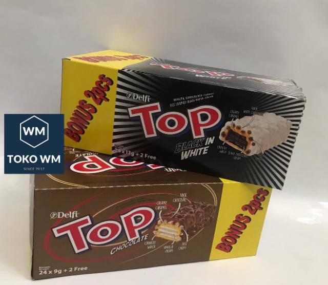 

Top delfi wafer caramel crispy 9g isi 24pcs +bonus 2pcs