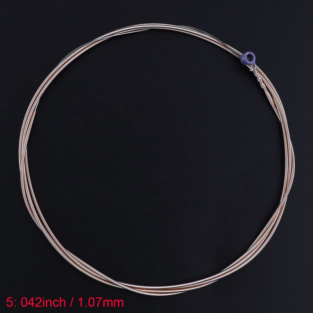 Orphee QA170 Senar Gitar Akustik Heksagonal Alloy Dengan Ujung Bola 85 / 15 Warna Perunggu