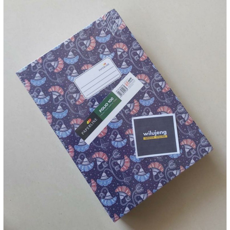 

Buku Hardcover Folio 100 Paperline (pcs) (550gr)