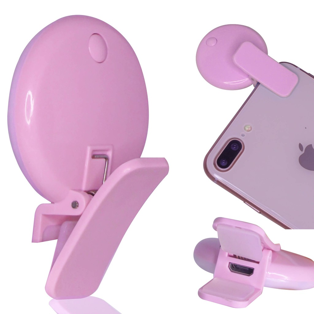 Ring Light Mini Q Selfie Light Mini Q Selfie Lamp Ring Light Portable