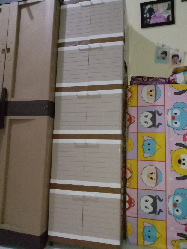 Lemari Plastik Mini My Susun 5 Lemari Pakian Plastik Minimalis S/5