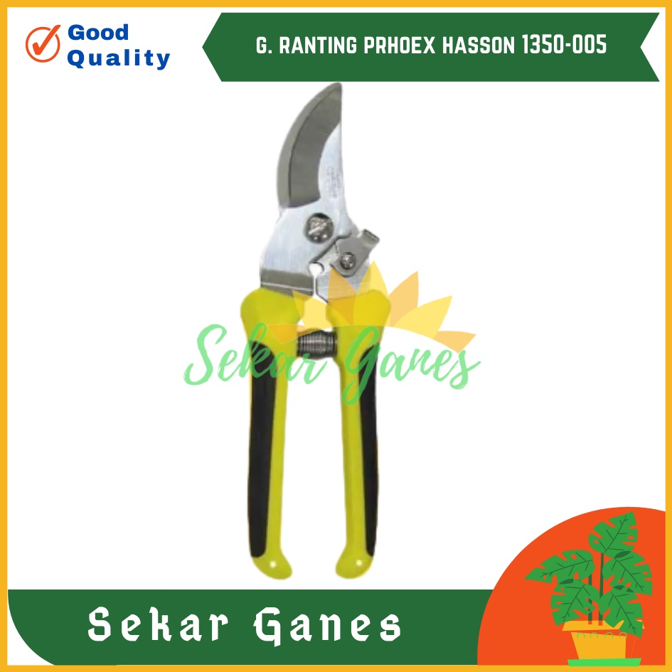 Ori Gunting Dahan Ranting Haston Prohex Pruning Shears Gunting Art 1350 1353 Tajam Anti Karat Kuat Gunting Dahan Ori