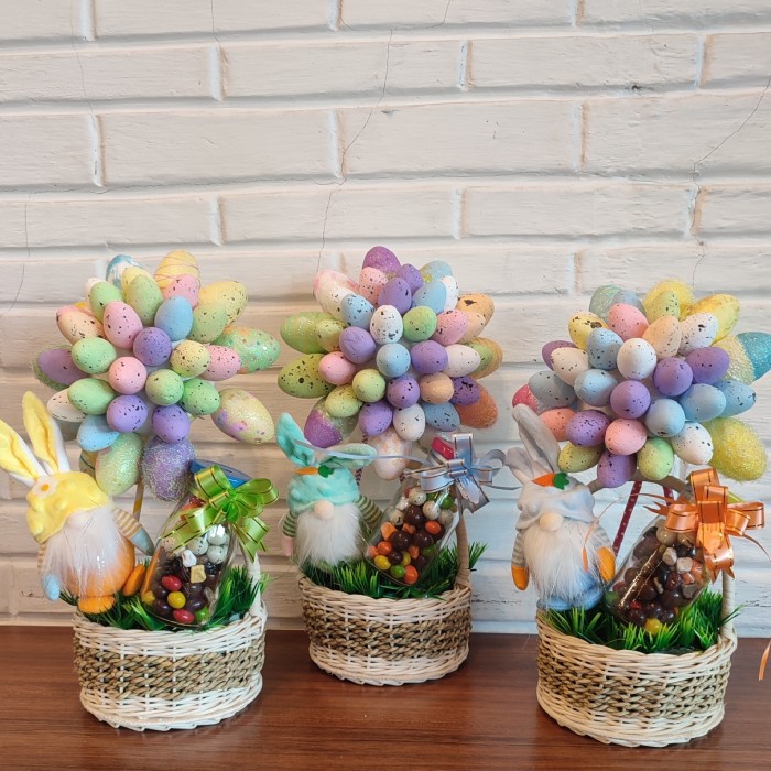

Paket dekorasi box hampers easter bunny eggs kelinci telur paskah 06