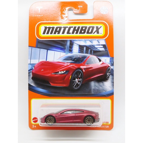 Matchbox Tesla Roadster RED