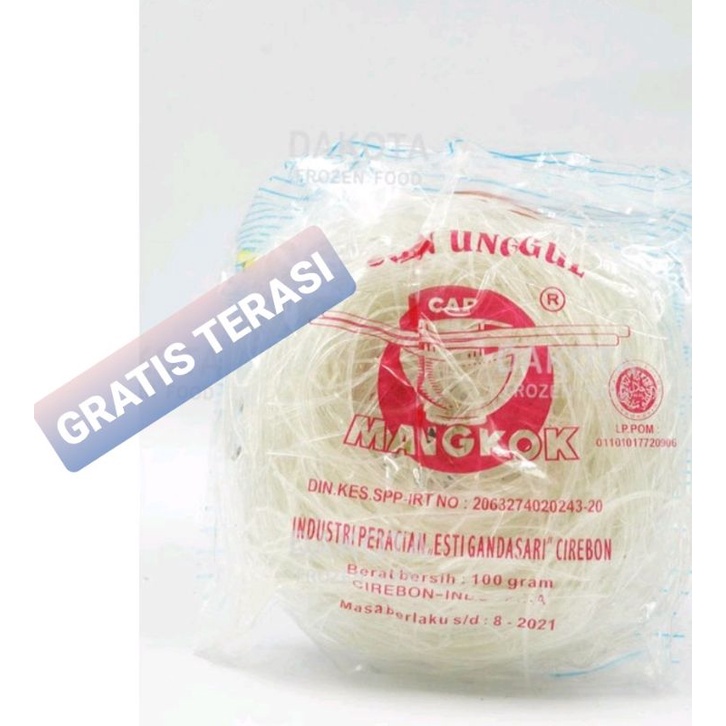 

CAP MANGKOK SOHUN UNGGUL 100 Gr GRATIS terasi khas cirebon