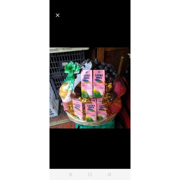 

parcel buah dan susu ultra 5