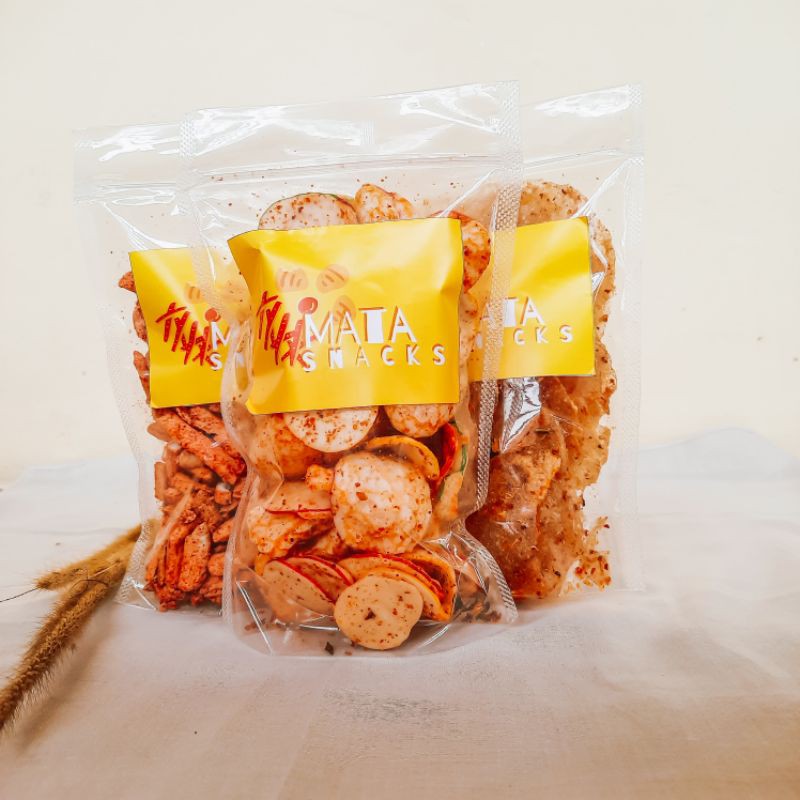 

Kerupuk Seblak Kering pedas gurih