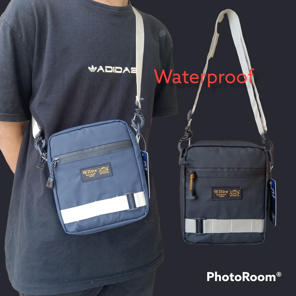 TAS SELEMPANG WATERPROOF SLINGBAG MINI PRIA WANITA ANTI AIR