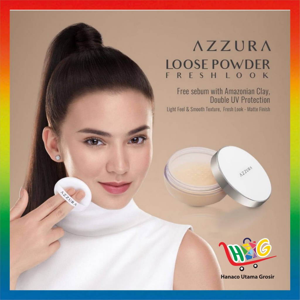 AZZURA LOOSE POWDER BEDAK TABUR