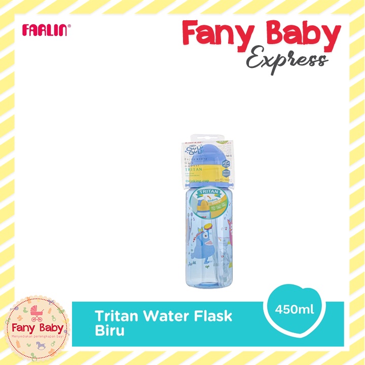 FARLIN TRITAN WATER FLASK 450ML