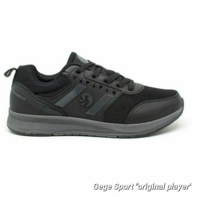 Phoenix NIX Sepatu running - Black/Grey