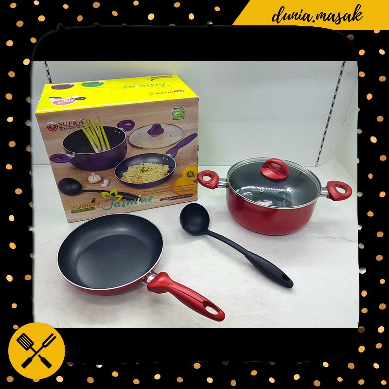 Panci Set Supra 4 Pcs Jasmine Unik Murah Berkualitas