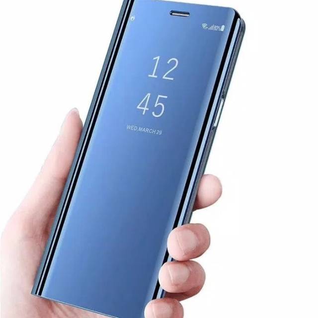 SAMSUNG FLIP COVER MIRROR .M20. M10. Standing model original