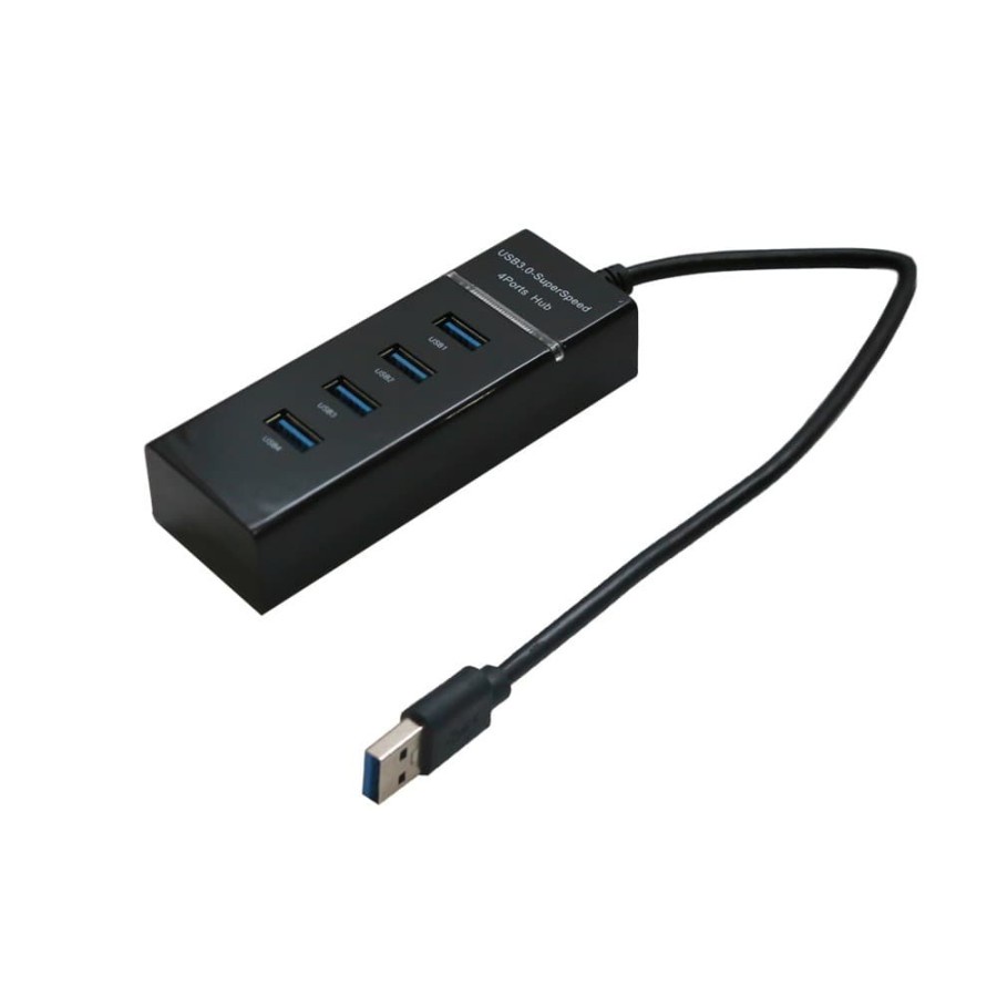 USB HUB 4 PORT USB3.0 SUPER SPEED PEMBAGI PORT USB VERSI 3.0 HUB EXT