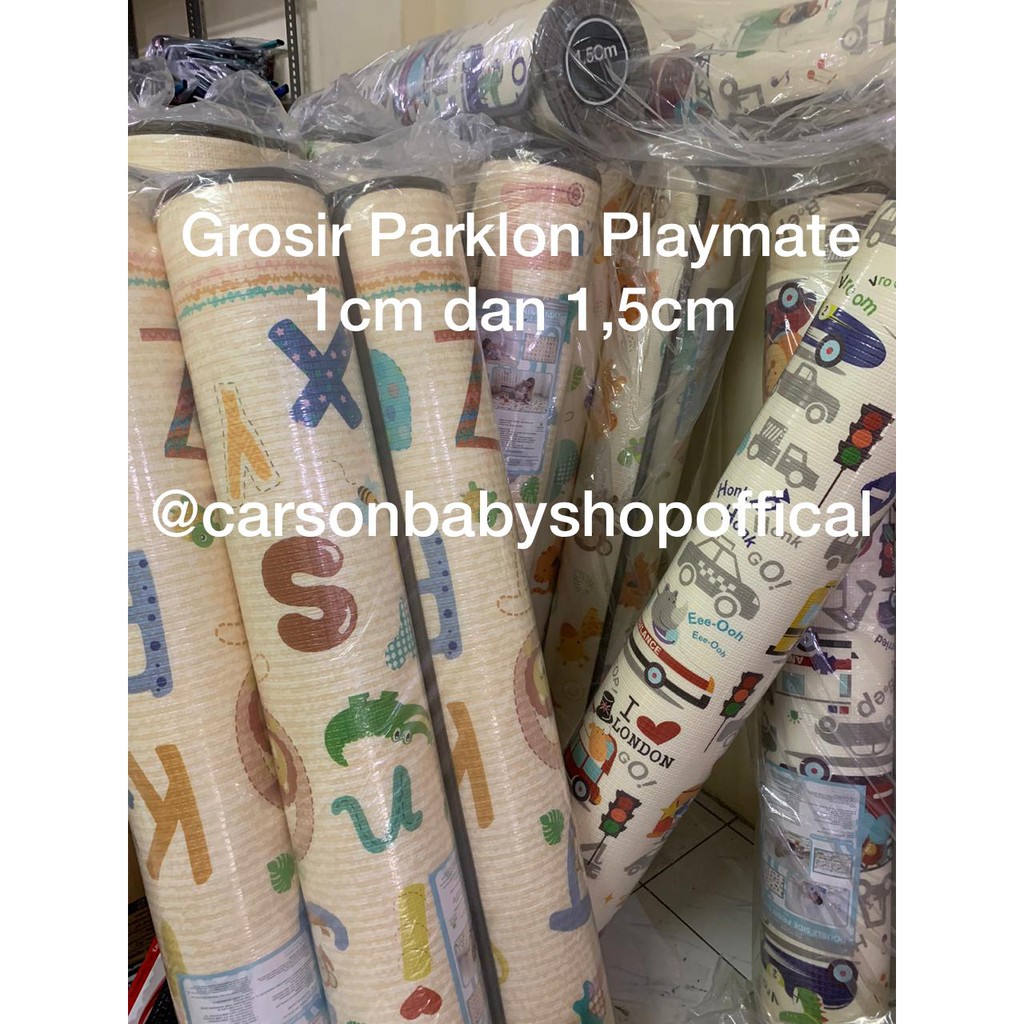 Karpet Parklon Playmat 1.5cm PE/Alas Lantai Anak Bayi Mirip Coby Haus-6