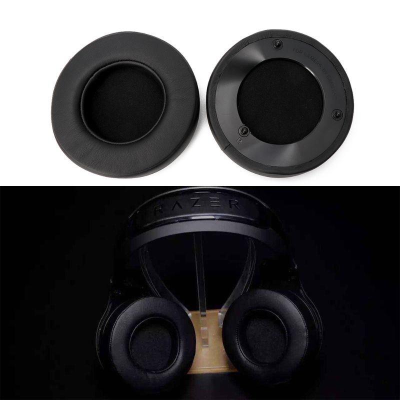 btsg Replacement Earpad Earmuff Cushion For Razer ManO'War 7.1 Headphones Headsets