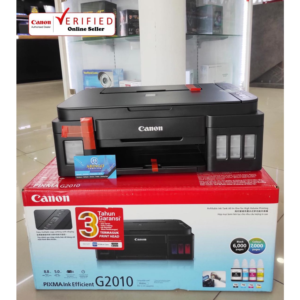 Printer Canon Pixma G2010 Print Scan Copy InkTank