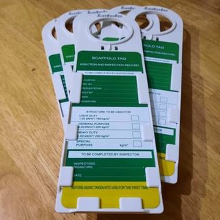 Jual LOTOTO LSLT01 Safety Lockout Tagout Scaffold Holder Tag | Shopee ...