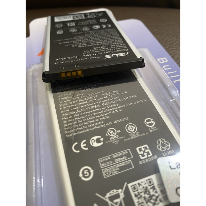 Selfi ASUS Zenfone Z00UD Battery Selfie Batery Original ZOOUD Baterai