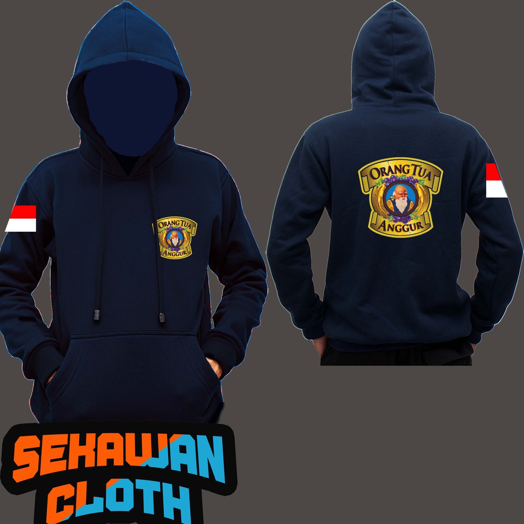 JAKET SWEATER HOODIE CAP OTANG TUA - SEKAWAN CLOTHING