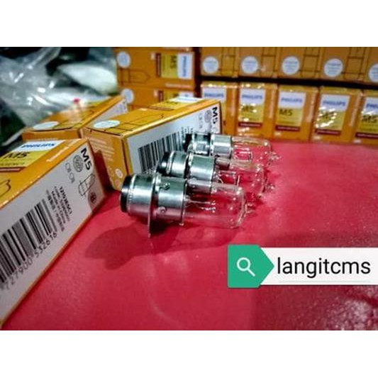 Lampu Bohlam Halogen Motor Philips Essential Moto M5 18/25/35 Watt