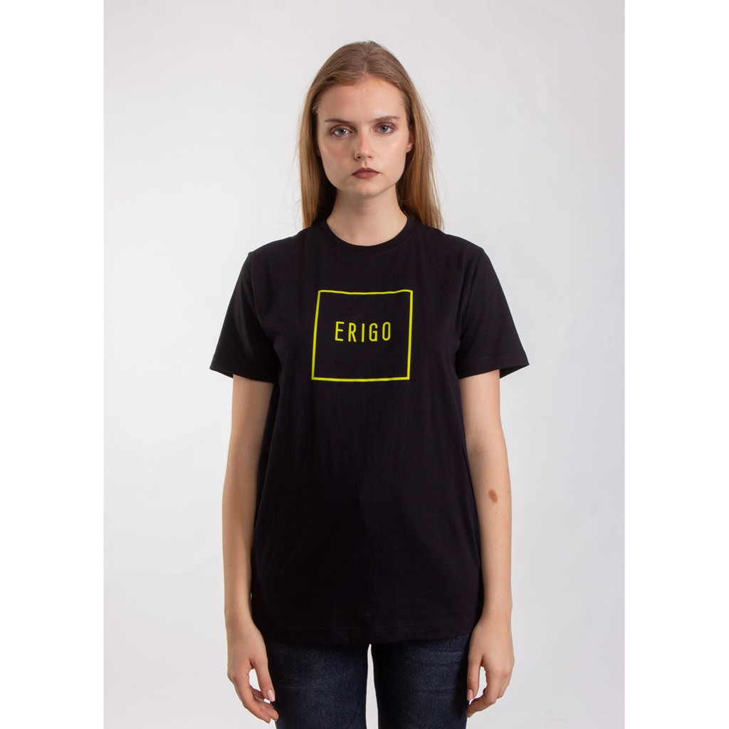 

Erigo T-Shirt Box Chartreuse Black