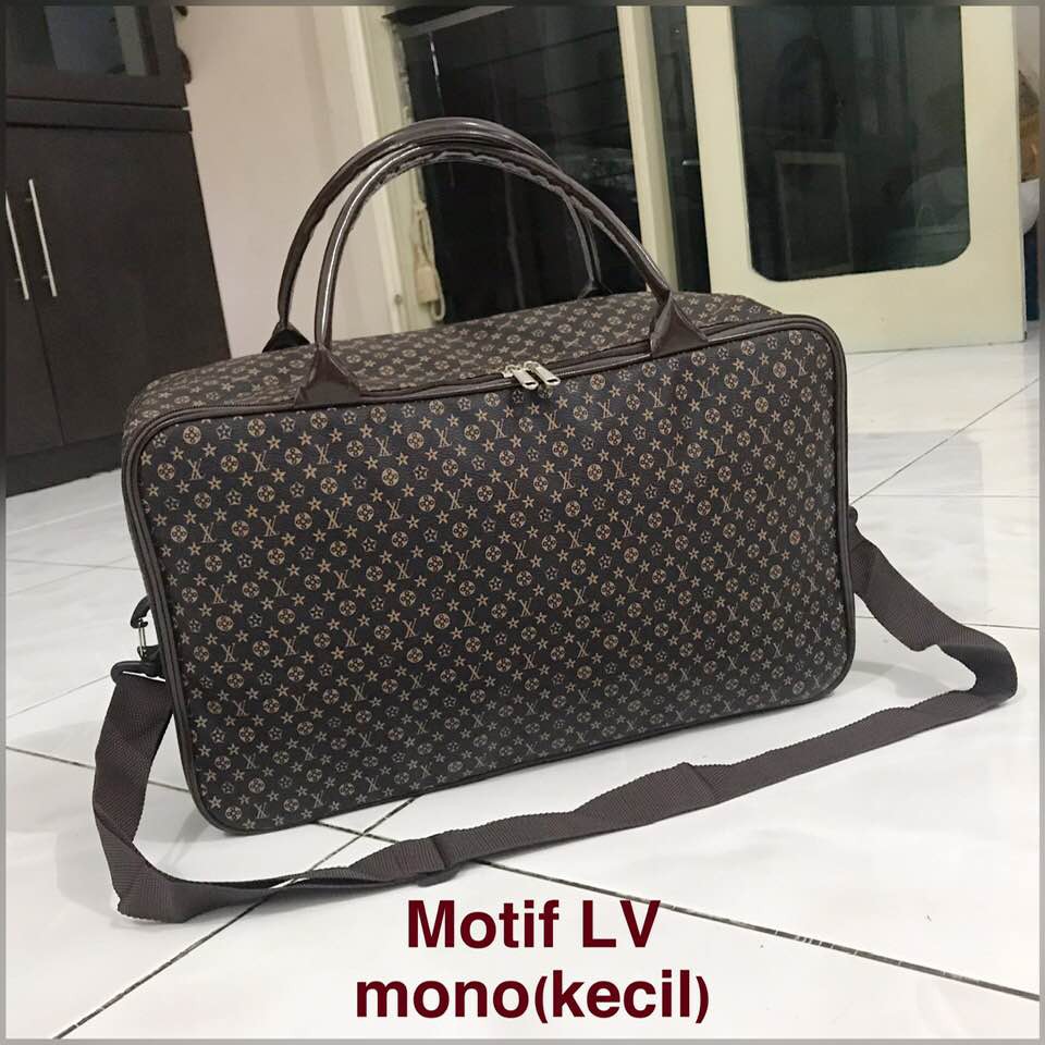 GROSIR TAS TRAVEL BAG TALI PANJANG / TAS KOPER PREMIUM MOTIF