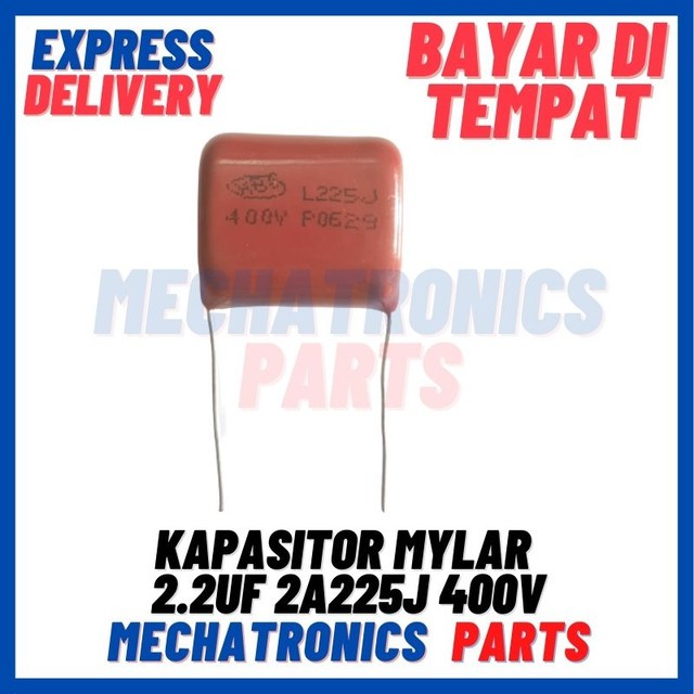 [PAS-9622] KAPASITOR MYLAR 2.2UF 2A225J 400V