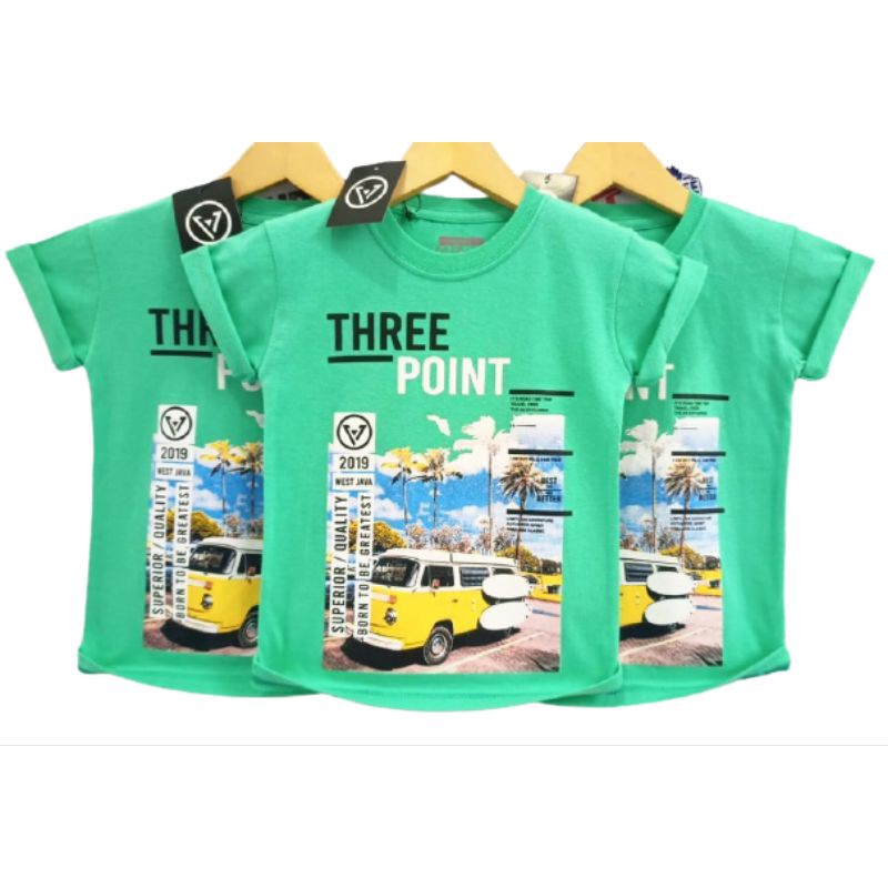 kaos distro anak karakter tosca car