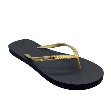 Sandal Panama Slim Slim2 Black Gold Oiringal
