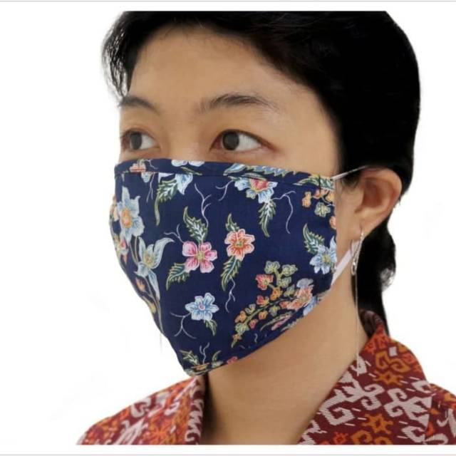 Masker Batik Keris 3ply (Earloop)