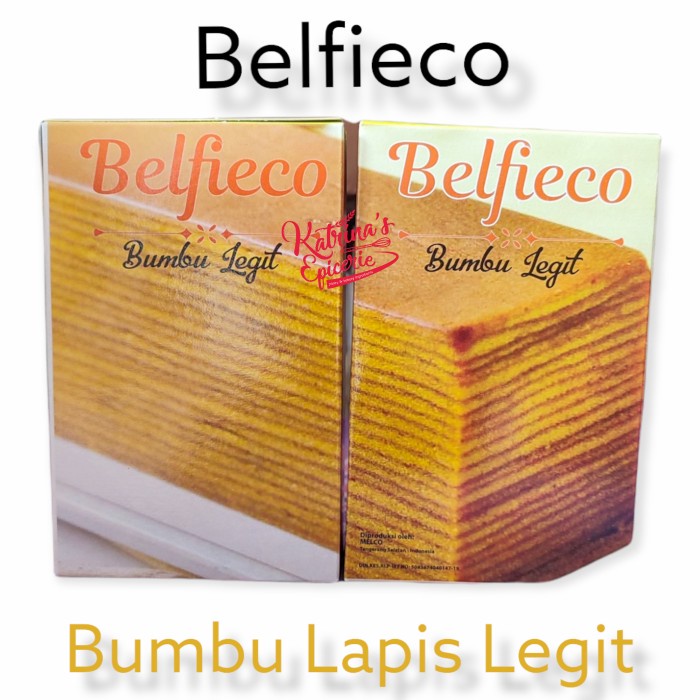 

✨COD✨ Belfieco Bumbu Lapis Legit 100 Gram - Repack 25 Gram