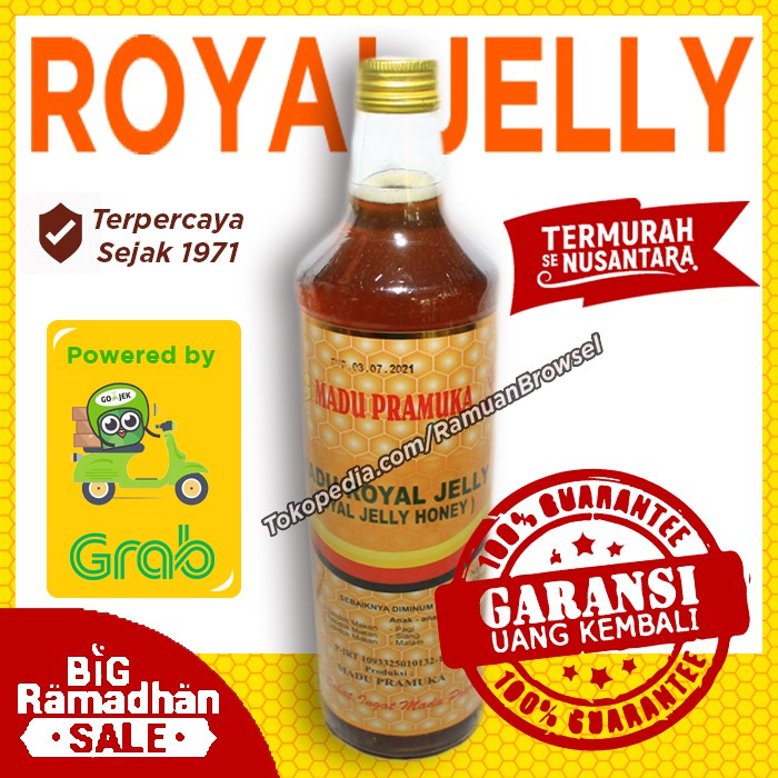 

Madu Pramuka Alami (Madu Royal Jelly) 650ml - MMD949