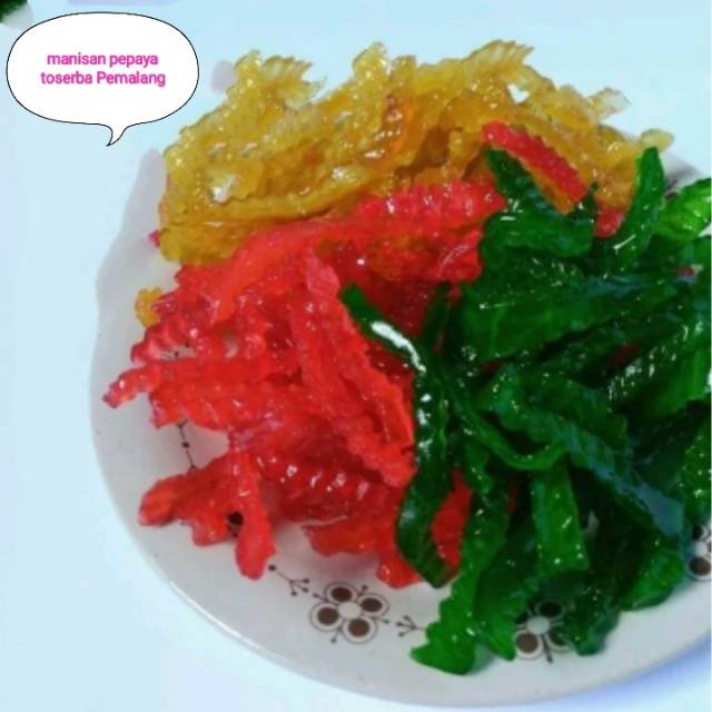 

Khas Manisan Pepaya /Jajanan Tradisional 500gr