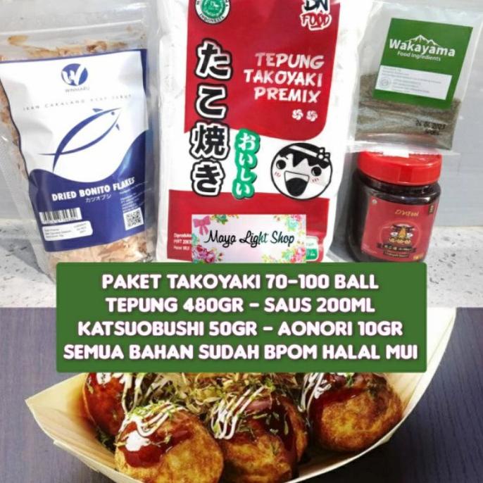 

Jual Bahan Takoyaki Lengkap, Halal & Murah Hot