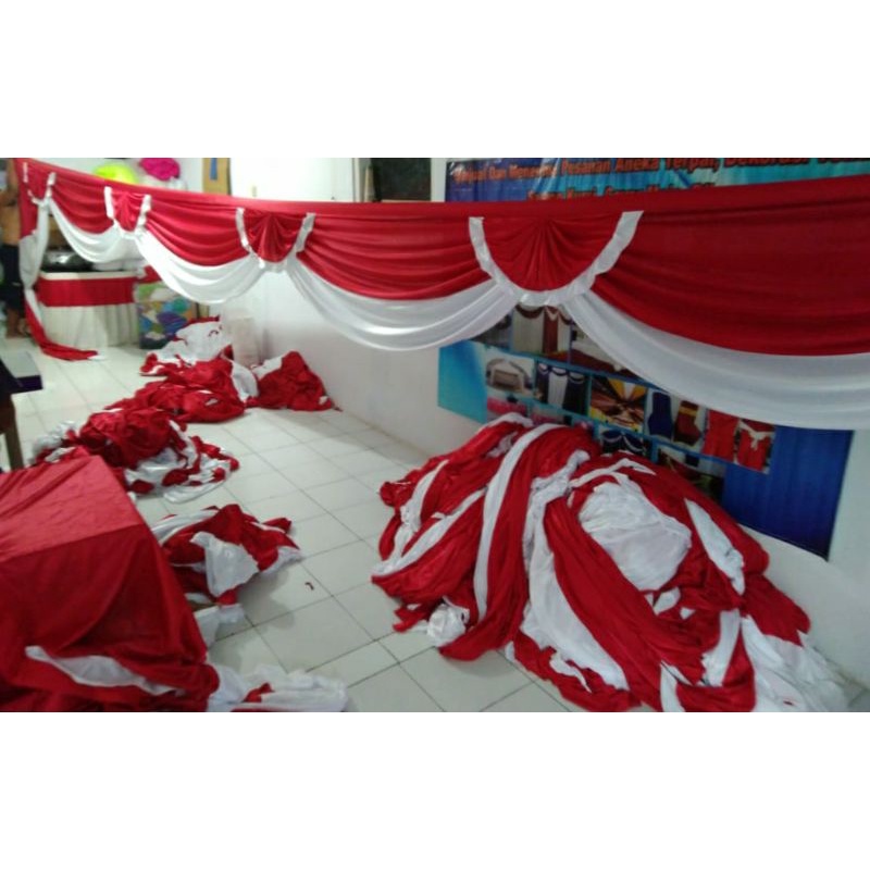 Rumbai Tenda / Poni Rumbai Tenda Dekorasi Pesta