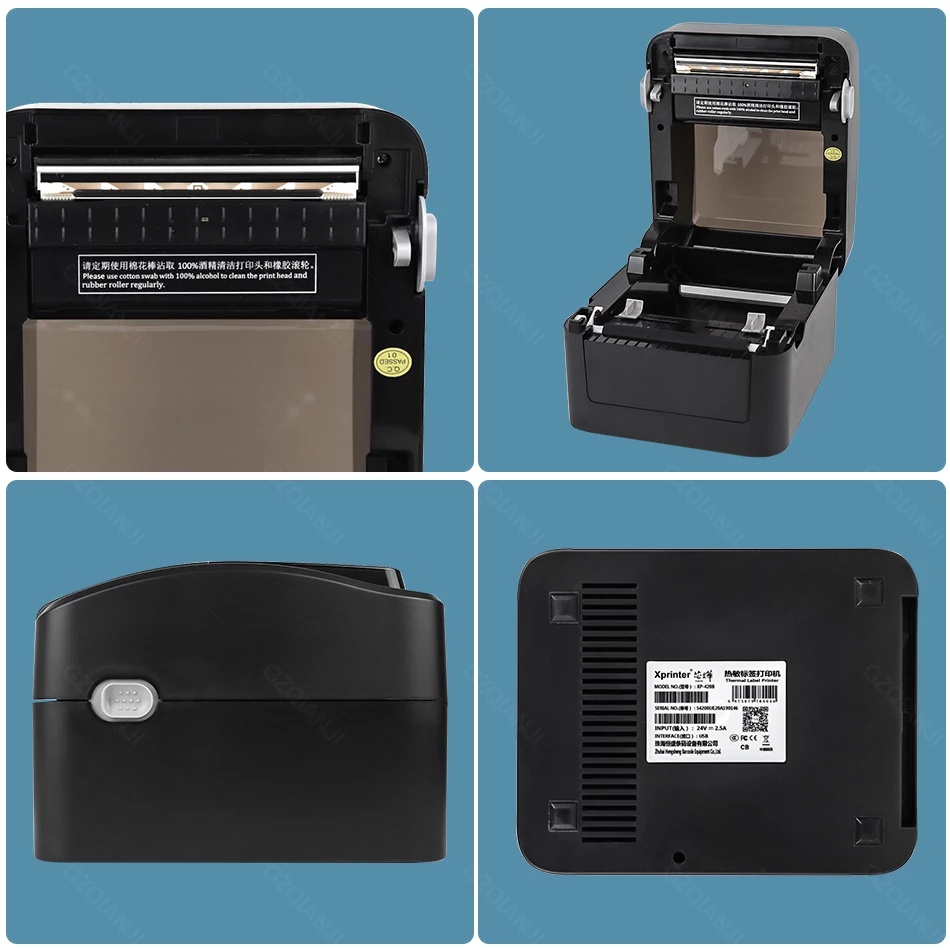 PRINTER BLUETOOTH XPRINTER THERMAL XP-420B PRINTER TERMAL XPRINTER XP-420B XP 420B LABEL BARCODE PRINTER RESI CETAK TANPA TINTA XP-420B PRINTER RESI