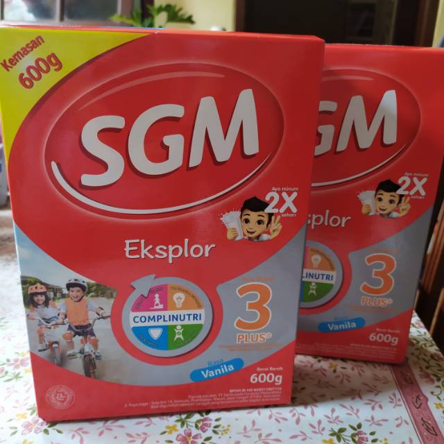 

Jual: SGM 3+ Rasa Vanila 600 gram expired 2022