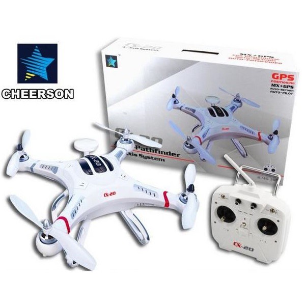 Drone Quadcopter GPS dengan Mode Terbang Otomatis dan Kamera Siap Terbang