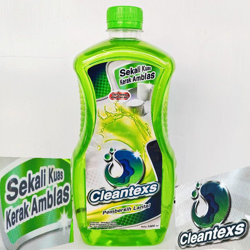 Cleantexs 1000ml Pembersih Lantai, Kerak Kamar Mandi Membandel