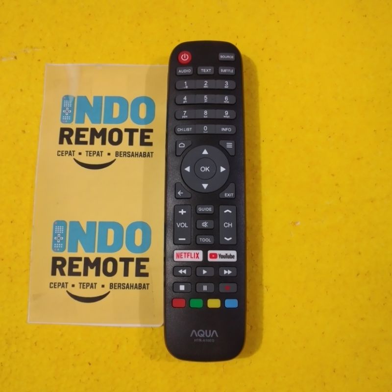 REMOTE TV AQUA HTR-A10EG ORIGINAL