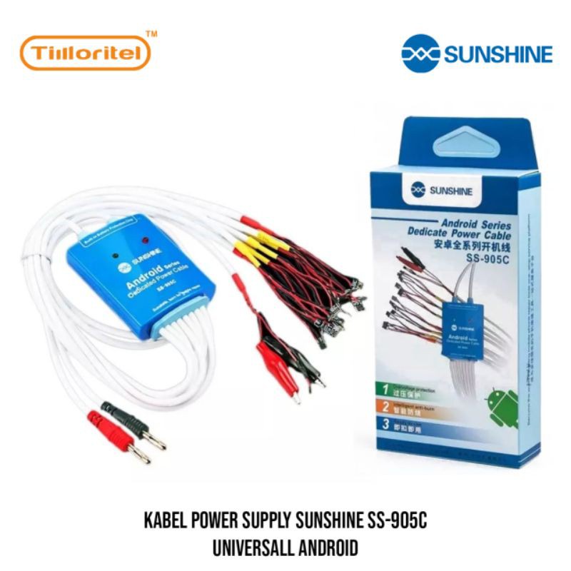 KABEL POWER SUPPLY SUNSHINE SS-905C UNIVERSALL ANDROID