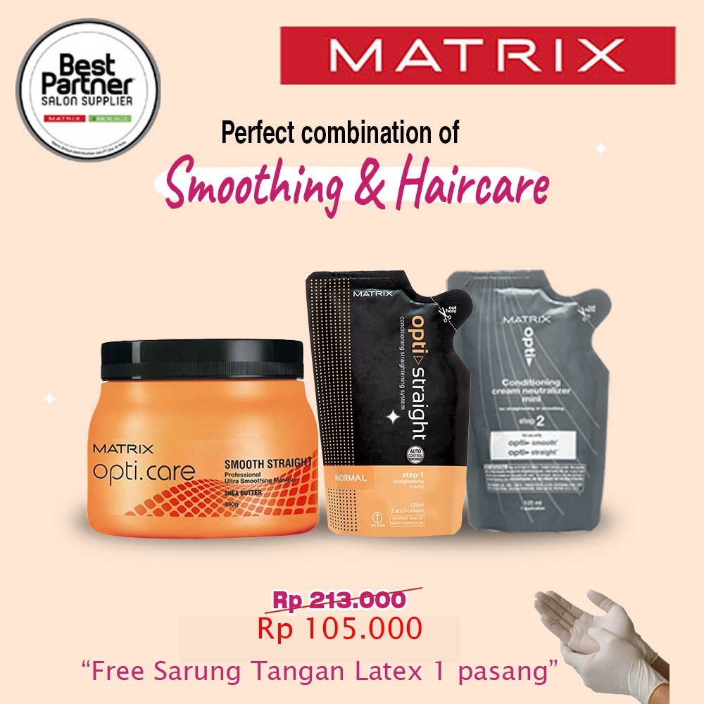 ❤️MATRIX COMBO❤️ Opti Care + Opti Straight / Opti Long + Opti Straight ( 3 Items lebih Hemat )