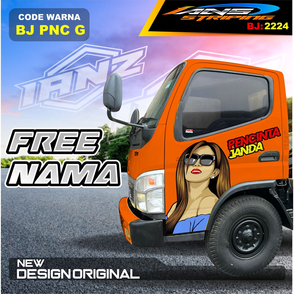 DECAL STICKER PINTU TRUK FUSO RAGASA / DECAL PINTU DUMTRUK  / STIKER MOBIL TRUK / STIKER PINTU TRUK KEREN