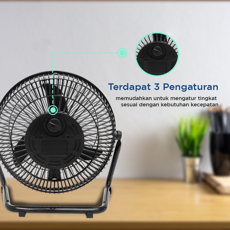 SEKAI Desk/Floor Fan 9 inch HDO915S Kipas Angin Meja Lantai HDO 915-S