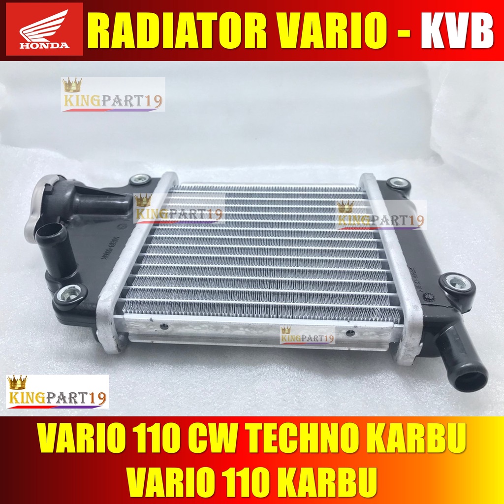 RADIATOR VARIO 110 KARBU TECHNO CW OLD LAMA  - RADIATOR VARIO 110 KARBU LAMA - RADIATOR VARIO KVB